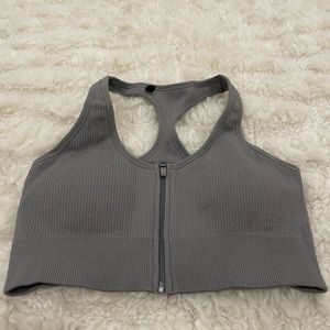 Bo and Tee (Oh Polly) sports bra with zipper, XS